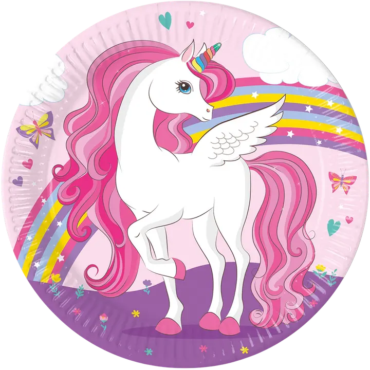 Procos papptaldrik ükssarvik 23cm 8tk