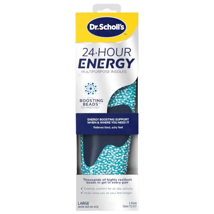 Dr. Scholl's 24-Hour Energy Multipurpose pohjallinen Large