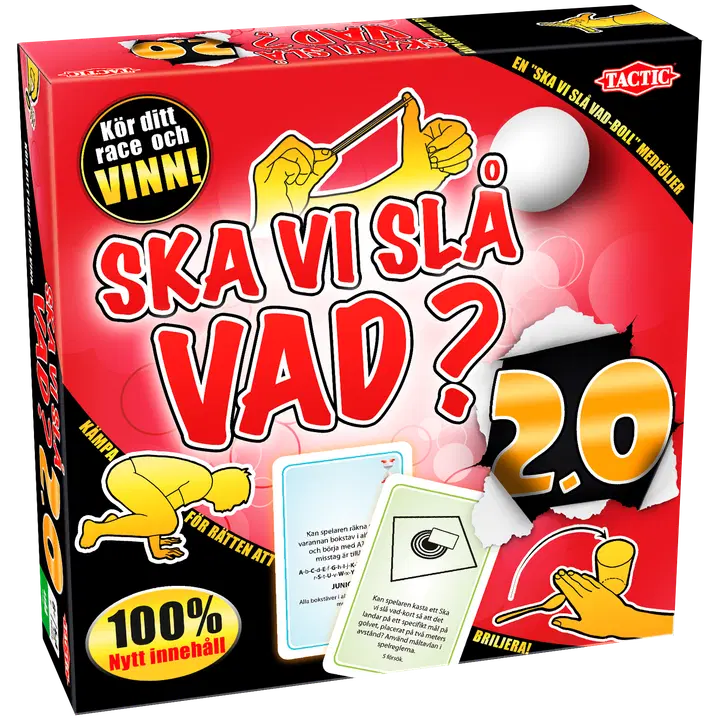 Tactic lautapeli Ska vi slå vad? 2.0 SE