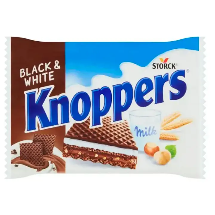 KNOPPERS vahvel B/W 25g