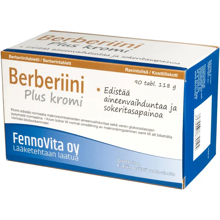 Fennovita 118g Ravintolisä Berberiini
