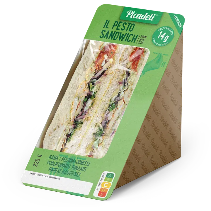 Picadeli Il Pesto chicken sandwich 220g