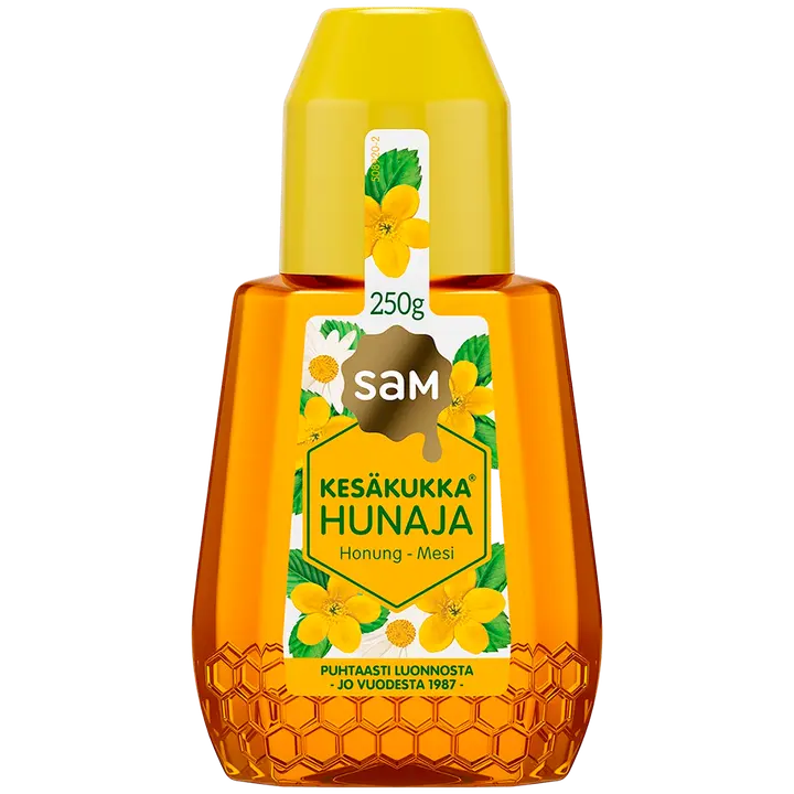 Hunajainen SAM Kesäkukka Hunaja 250g