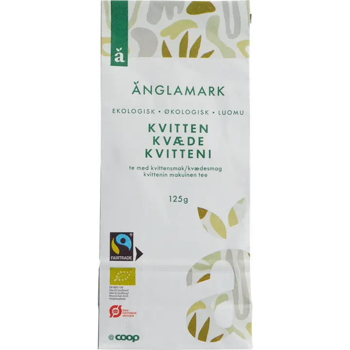 Änglamark irtotee kvitteni luomu 125 g