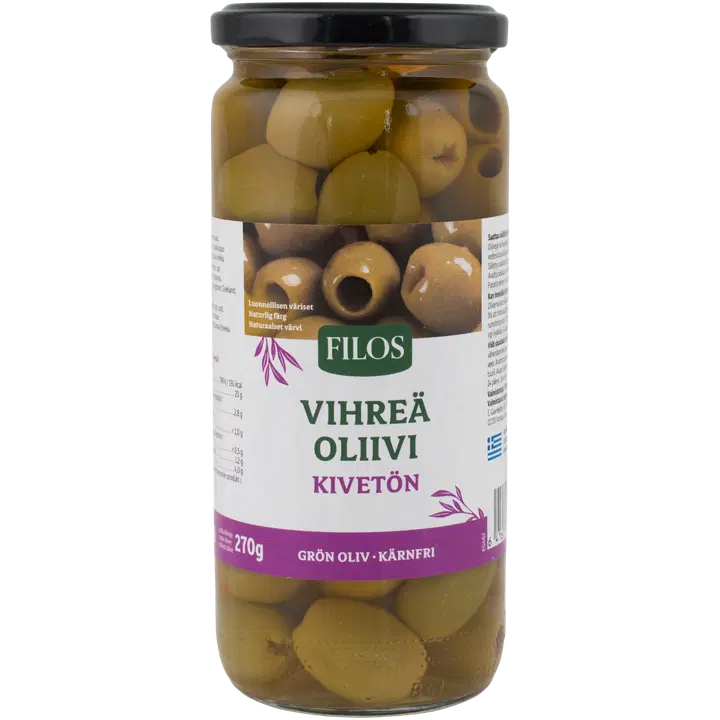 Filos 480/270g vihreä kivetön oliivi mammouth
