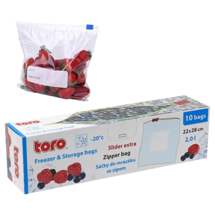 Toro säilituskott Extra slider 2lx10tk