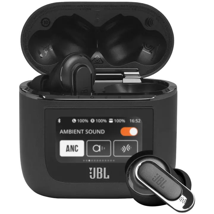 Nööpkõrvaklapid JBL Tour Pro 2 must