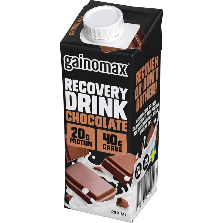 Gainomax Recovery drink Chocolate Palautusjuoma 250ml