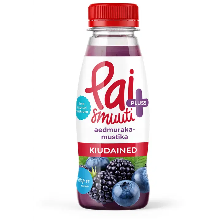 PAI Pai+ Aedmuraka-mustika smuuti chia-seemnetega 250ml