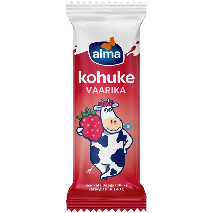Alma kohuke vaarika kakaoglasuuris 40g