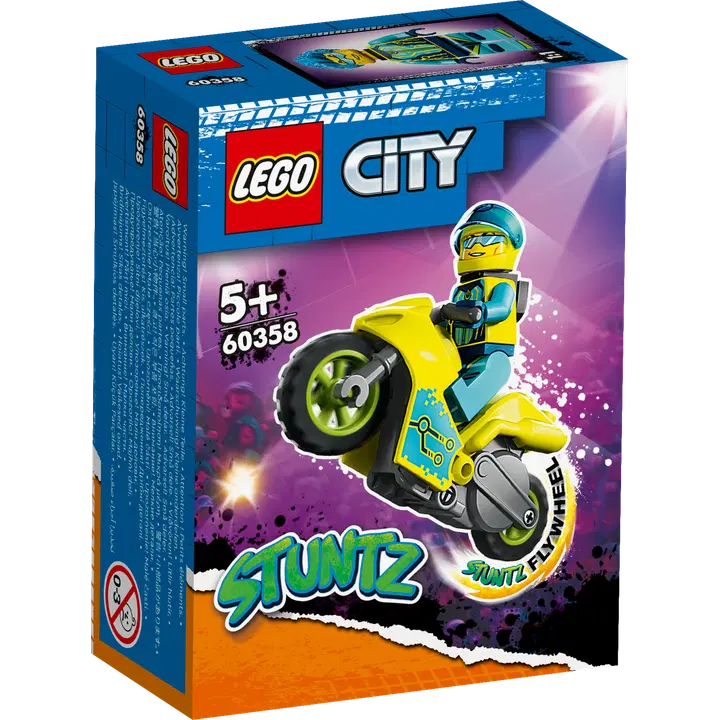 LEGO City Stuntz 60358 - Cyberstunttipyörä