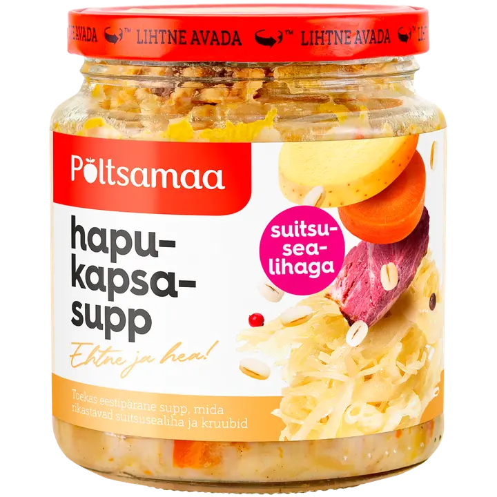 Põltsamaa hapukapsasupp 530g