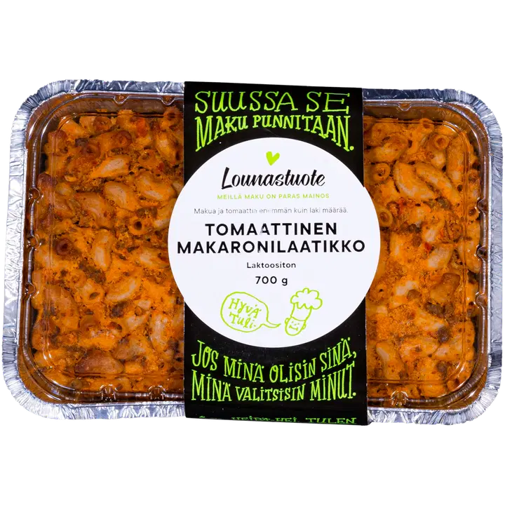 Lounastuote 700g tomaattinen makaronilaatikko
