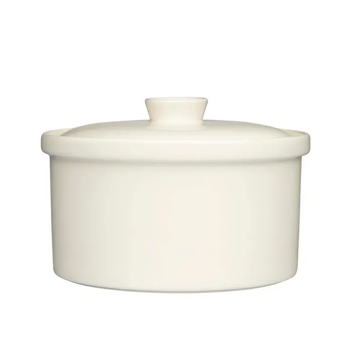 Iittala Teema kannellinen pata 2,3l valkoinen