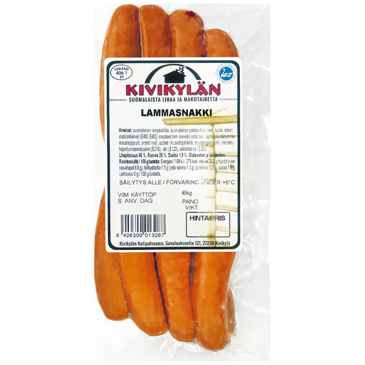 Kivikylän Lammasnakki 285g