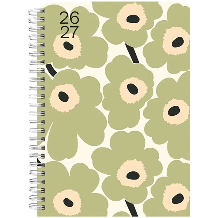 Marimekko Unikko lukuvuosikalenteri 2026-2027 12x17cm