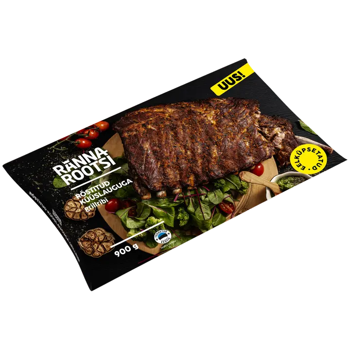 Rannarootsi Röstitud Küüslauguga Grillribi 900 G Eel