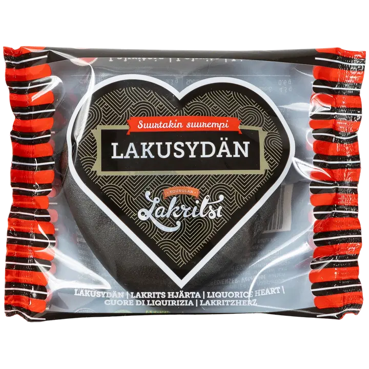 Kouvolan Lakritsi Lakusydän 80 g