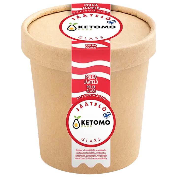 Ketomo Food Polkajäätelö 473ml