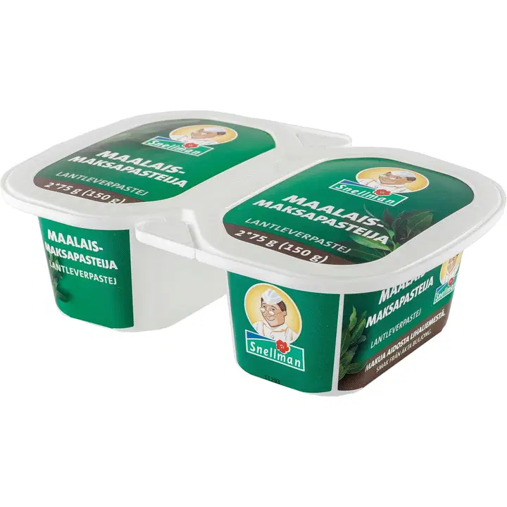 Snellman Maalaismaksapasteija 2x75g