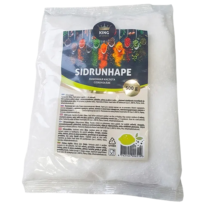 King of Spices Sidrunhape 500 g