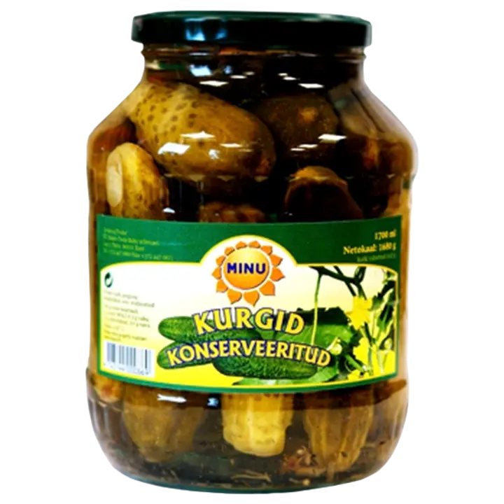 Minu minu konserveertud kurgid 1680/840 g