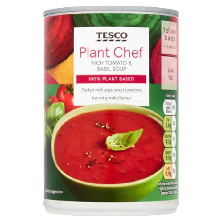 Tesco Plant Chef tomati-basiilikusupp 400 g