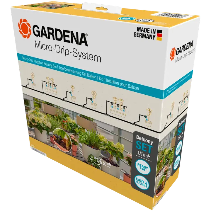 Gardena Micro-Drip-kastelusarja Parveke