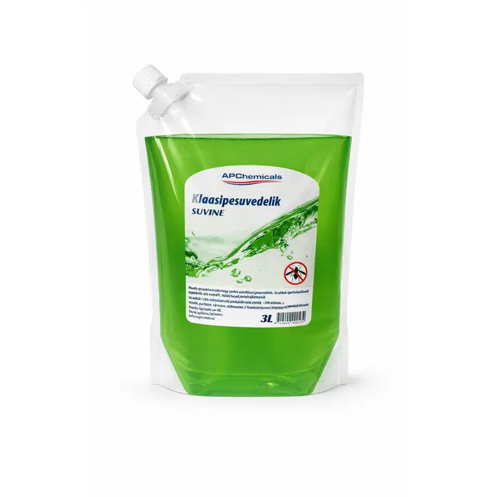 Klaasipesuvedelik suvine Apchemicals 3 l kott