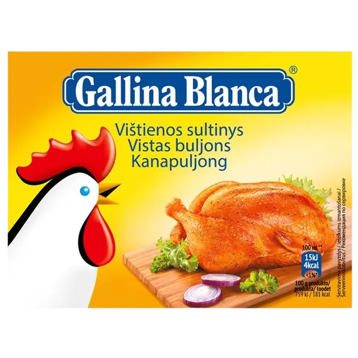Gallina Blanca kanapuljong 15 x 10 g
