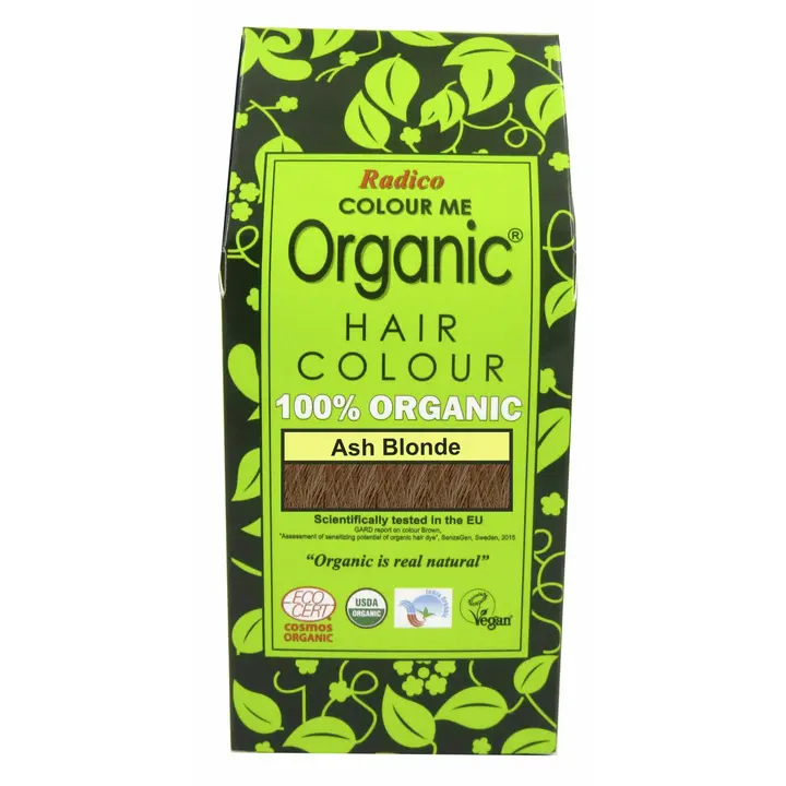 RADICO 100G HIUSVÄRI TUHKABLONDI COLOUR ME ORGANIC