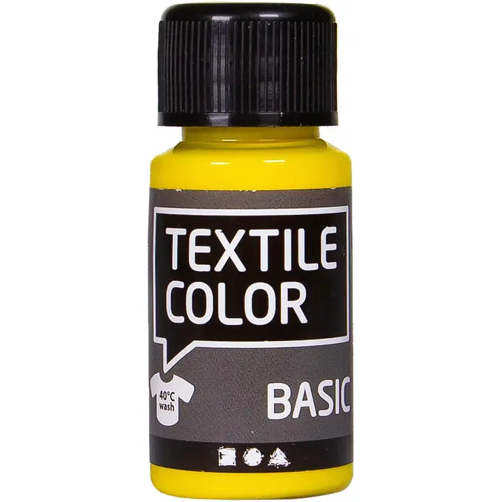 Nellen kangasväri 50ml keltainen