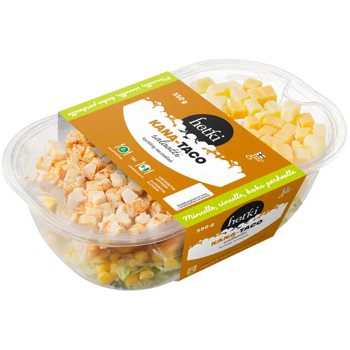 Fresh Hetki Kana-tacosalaatti 550g