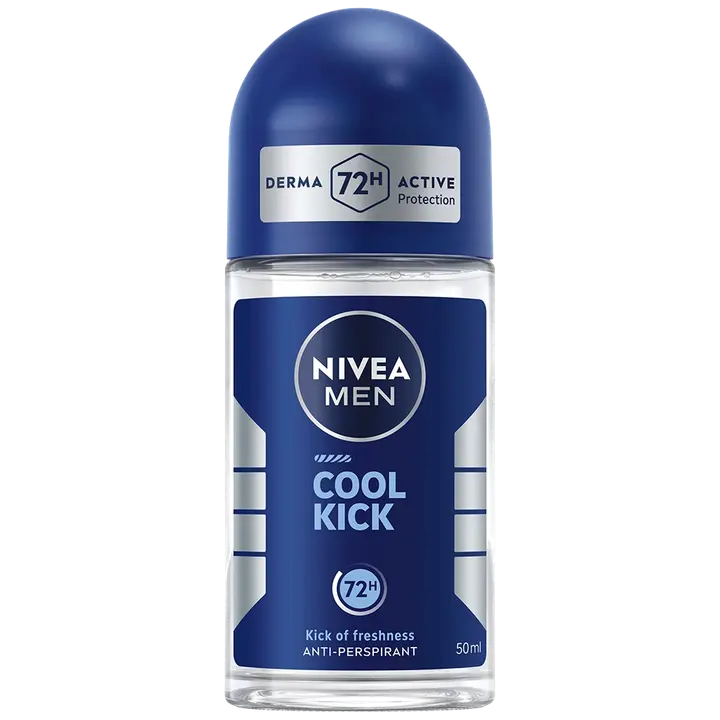 NIVEA MEN 50ml Cool Kick Deo Roll-on -antiperspirantti