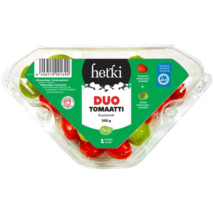 Fresh Hetki Duo-tomaatti 12*250g FI
