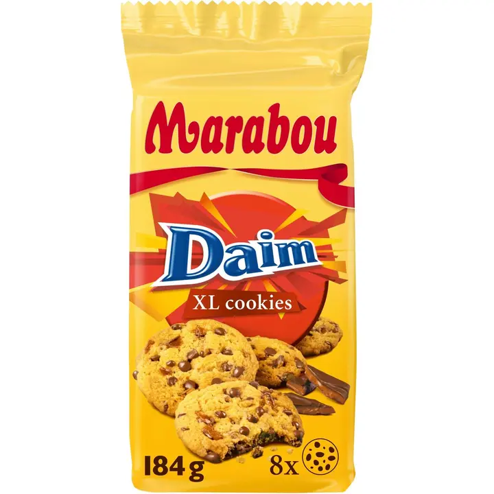 Marabou Home Style Daim XL cookies 184g