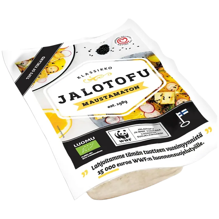 Jalotofu maustamaton tofu 270g luomu