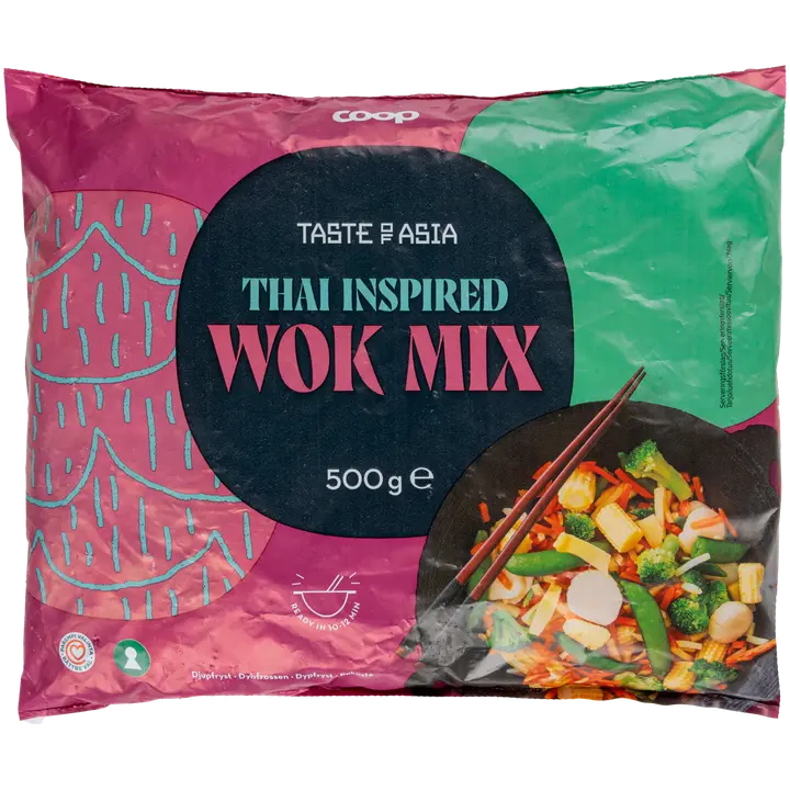 Coop Taste of Asia wokvihannekset Thai 500 g pakaste