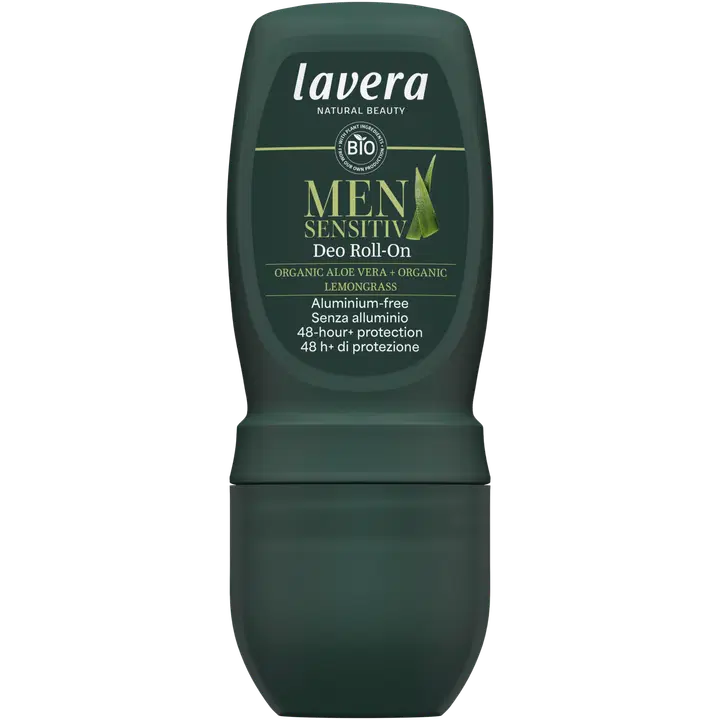 lavera Men Sensitiv Roll-On deodorantti 48h 50 ml