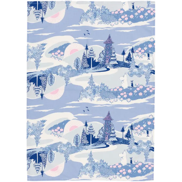 Köögirätikud 2tk 50X70 Muumid viimaks kodus