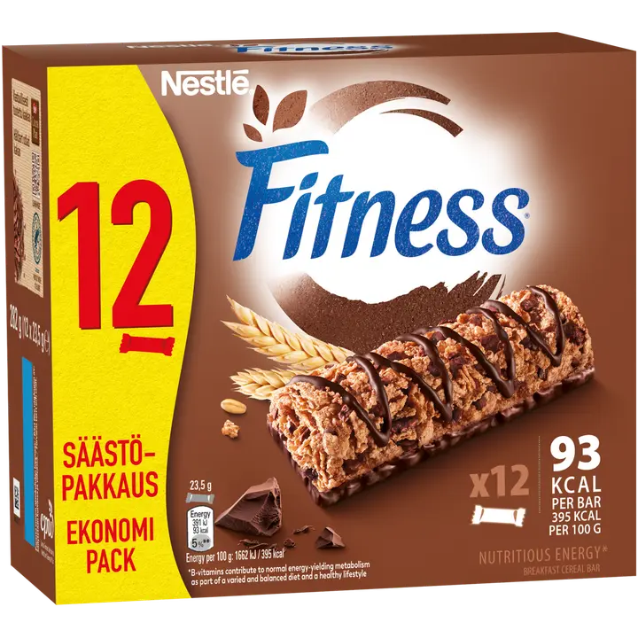 Nestlé Fitness 12x23.5g Suklainen viljapatukka