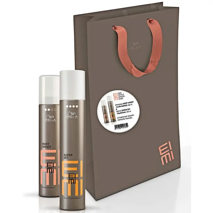 Wella Professionals EIMI lahjapakkaus, lyhyet hennot hiukset