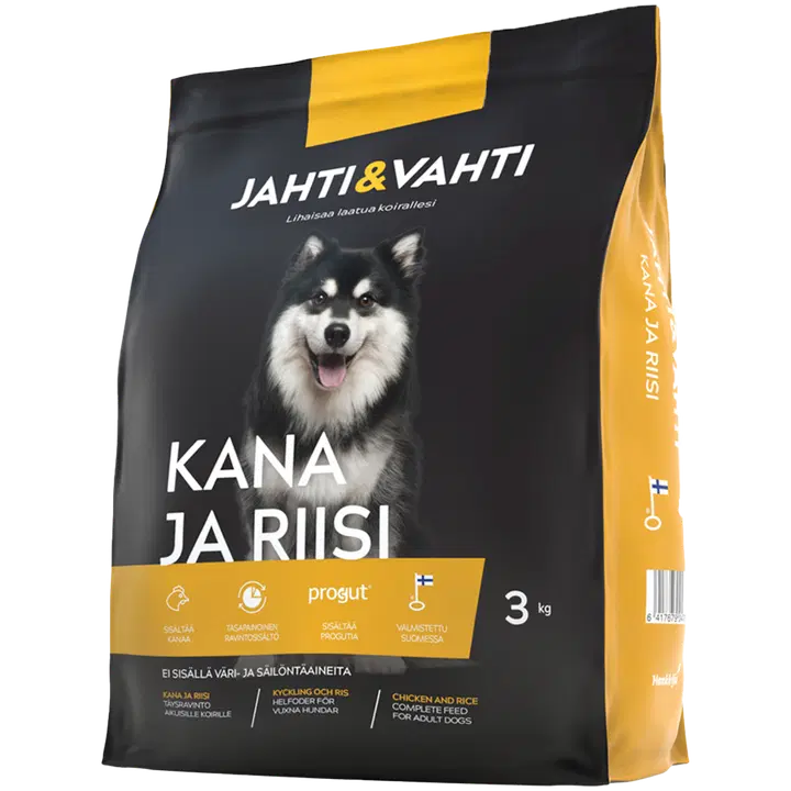 Jahti&Vahti Kyckling och ris 3 kg