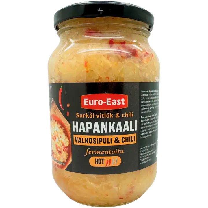 Euro-East Hapankaali valkosipuli & chili 460g