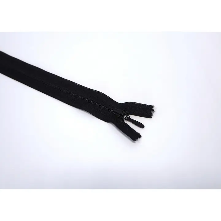 Opti hame/housuvetoketju 20cm musta S40