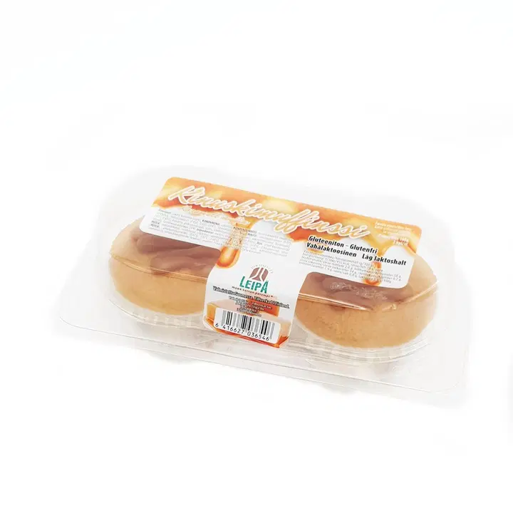 Jokioisten Leipä kinuskimuffinsi gluteeniton pakattu 2x80 g