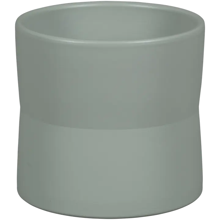 Ümbrispott keraamiline Denia d 17 x 16,5cm helehall