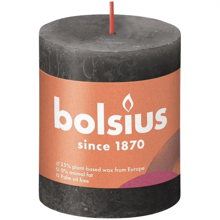 Bolsius RUSTIIKKI 80/68 STORMY GREY