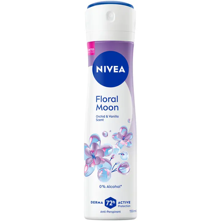 NIVEA 150ml Floral Moon Deo Spray -antiperspirantti