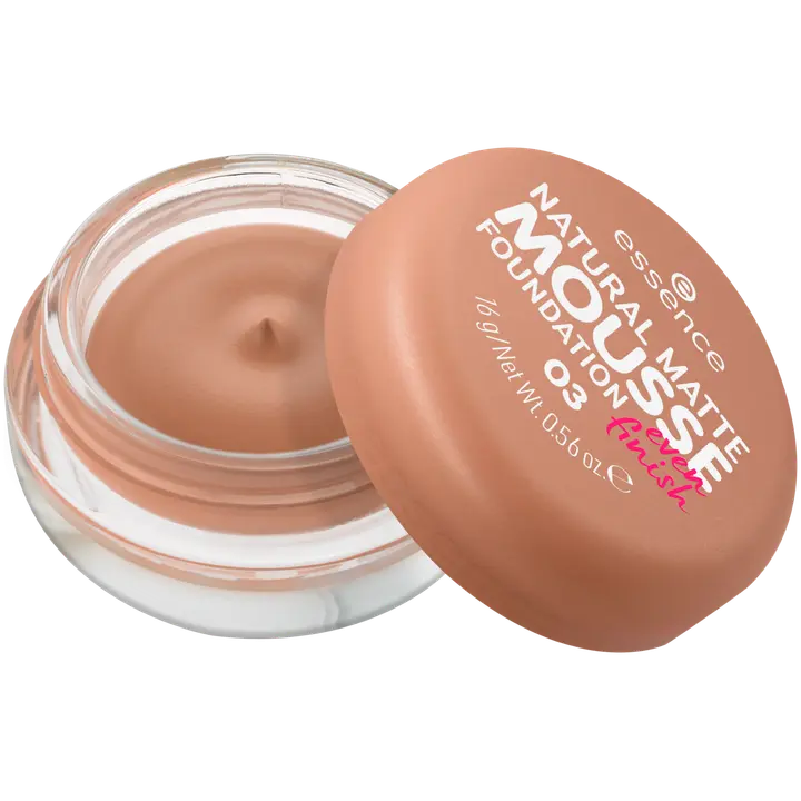 essence NATURAL MATTE MOUSSE FOUNDATION 03 16 g